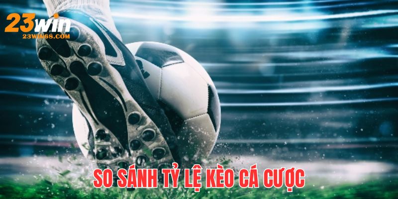 So sánh tỷ lệ kèo giữa nhiều nhà cái để đưa ra dự đoán có lợi